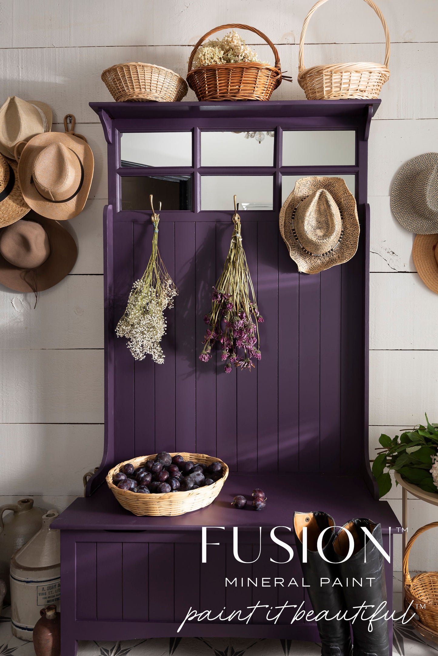 Fusion Mineral Paint Velvet Plum