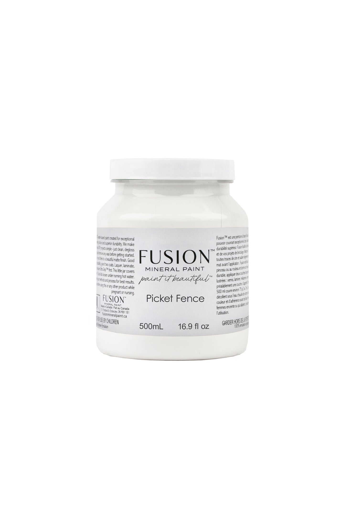 Fusion Mineral Paint Picket Fence